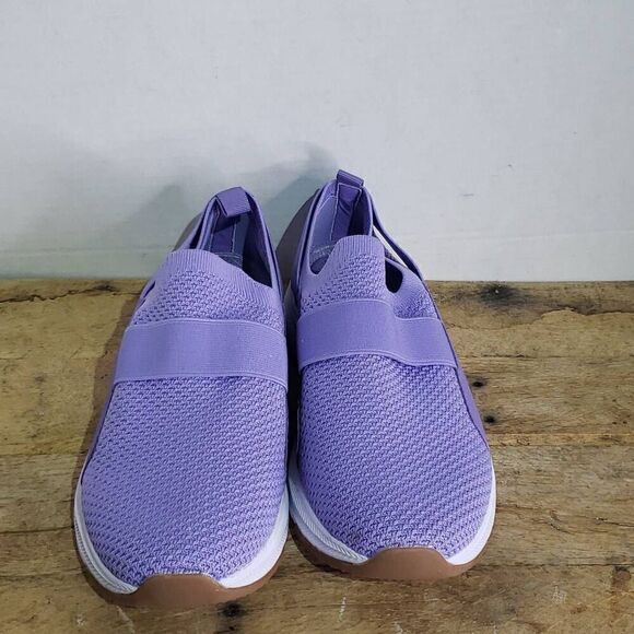 NWOB Comfort&Soft Womens Purple Slip-on Mesh Casual Tennis Running Sneakers 40 - Picture 2 of 6